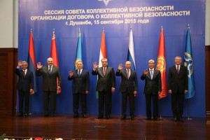 Фото: www.odkb-csto.org Сессия Совета коллективной безопасности ОДКБ, 15 сентября 2015 г., г.Душанбе