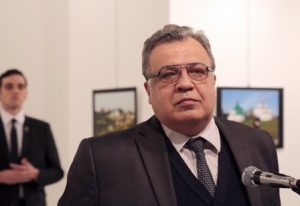 Погибший на боевом посту посол России в Турции Андрей Карлов. Фото: AP