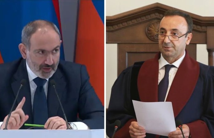 Никол Пашинян и Грайр Арутюнян