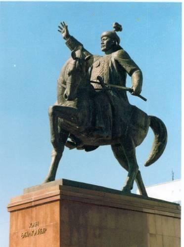Памятник хану Абулхаиру в Актобе