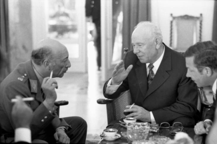 Захир-Шах с Подгорным, 1969.jpg